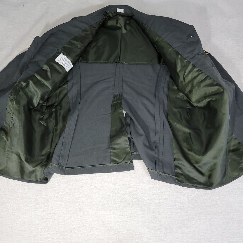 U.S. Army Dark Gray Jacket with Gold Accents - Picture 9 of 16